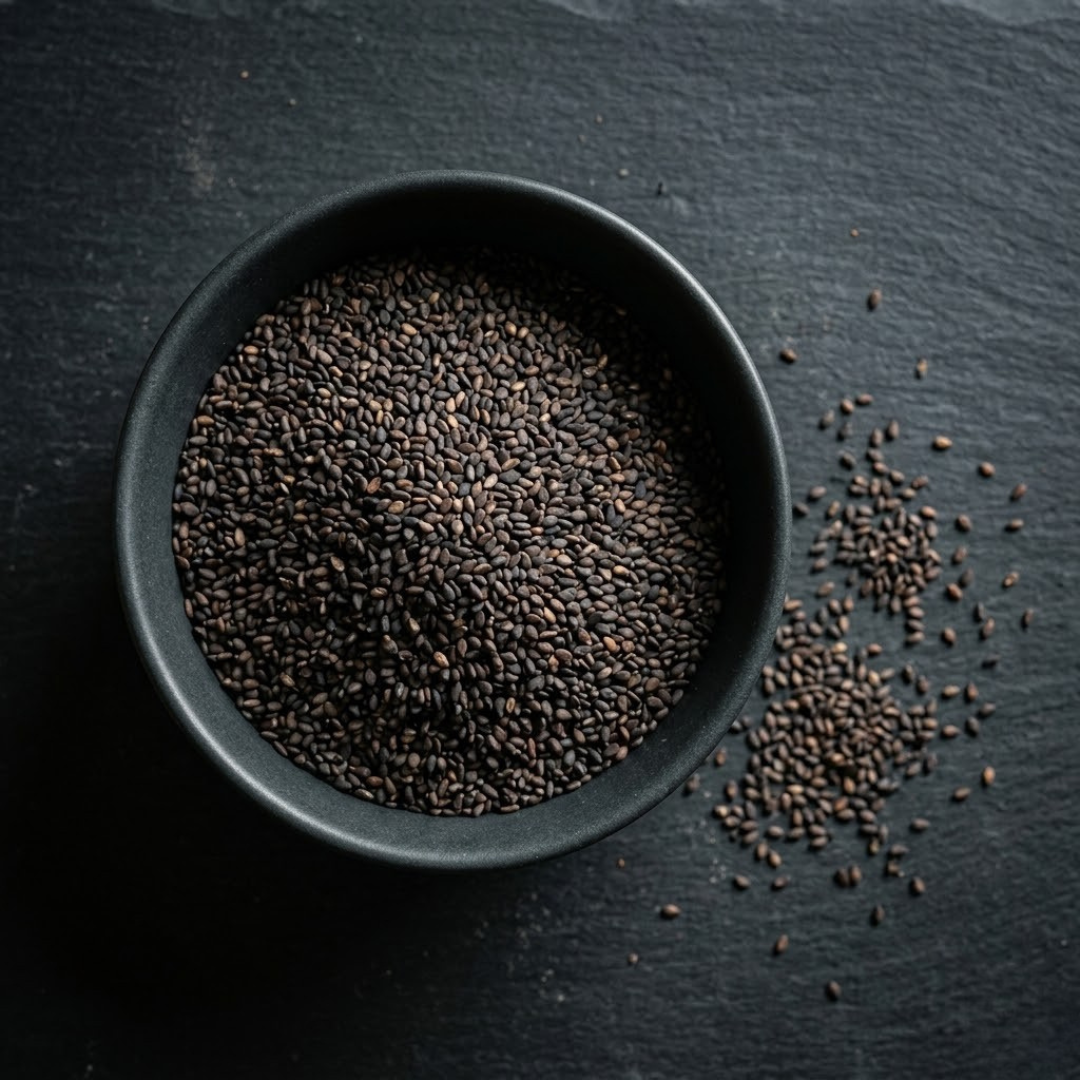 Rithwik Foods Organic Black Sesame Seeds - Natural Purity