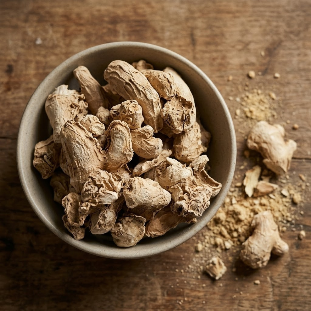 Rithwik Foods Organic Dry Ginger - Natural Healing Spice