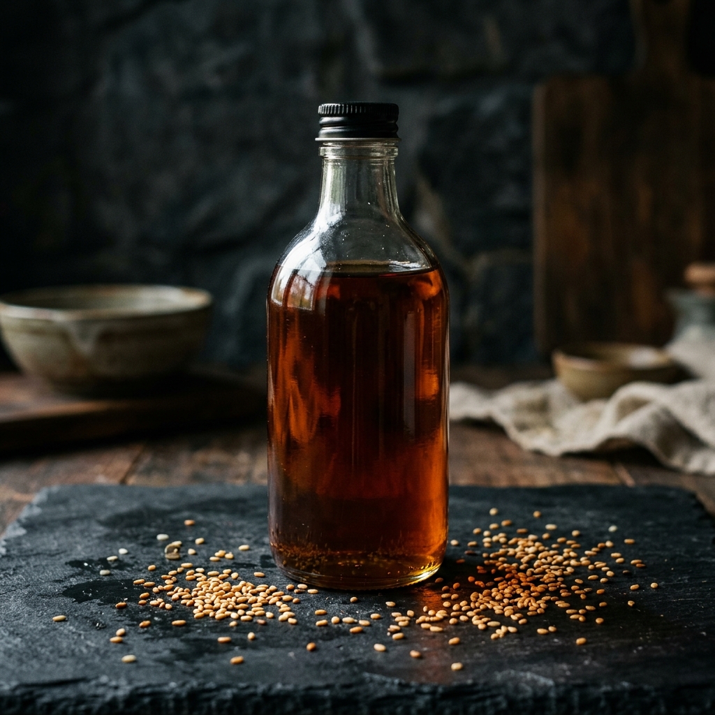 Rithwik Foods Pure Cold-Pressed Sesame Oil - Traditional Gingelly Oil